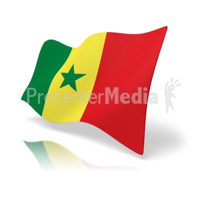 Flag Senegal Presentation clipart