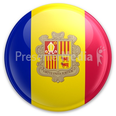 Badge of Andorra Presentation clipart