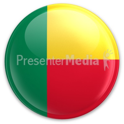 Badge of Benin Presentation clipart