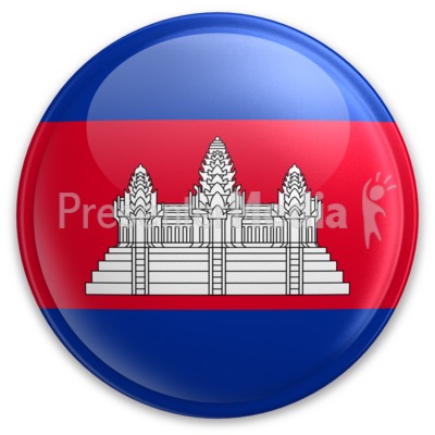 Badge of Cambodia Presentation clipart