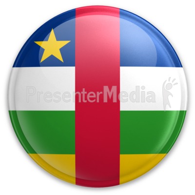 Badge of the Central African Republic Presentation clipart