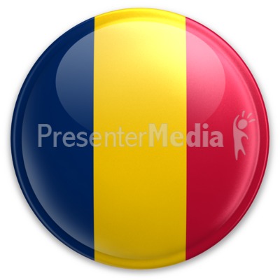 Badge of Chad Presentation clipart