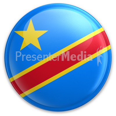 Badge of Democratic Republic of Congo Presentation clipart