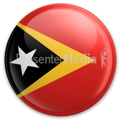 Badge of East Timor Presentation clipart