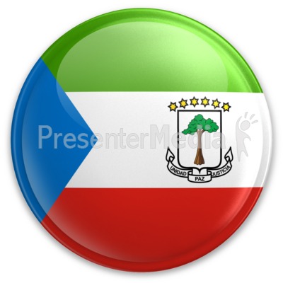 Badge of Equatorial Guinea Presentation clipart