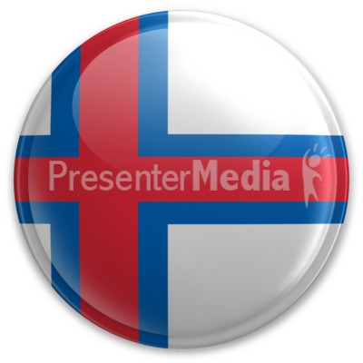 Badge of the Faroe Islands Presentation clipart