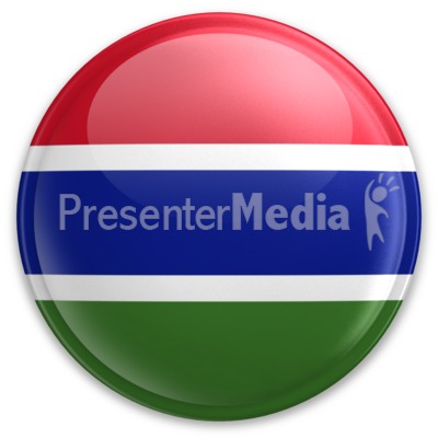 Badge of Gambia Presentation clipart