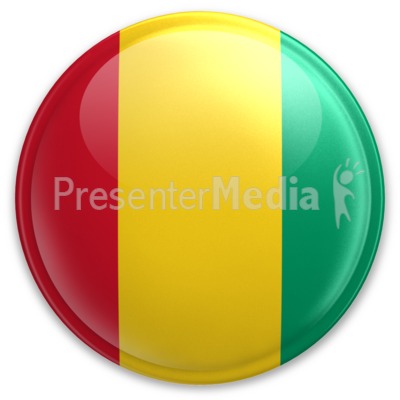 Badge of Guinea Presentation clipart