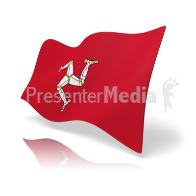 Flag Isle Of Man Presentation clipart