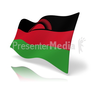 Flag Malawi Presentation clipart