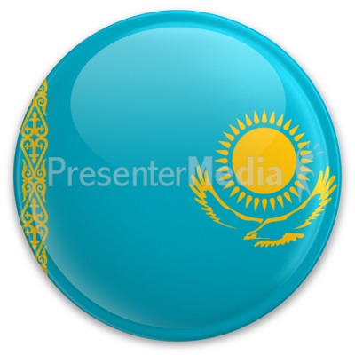 Badge of Kazakhstan Presentation clipart