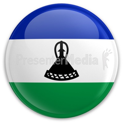 Badge of Lesotho Presentation clipart