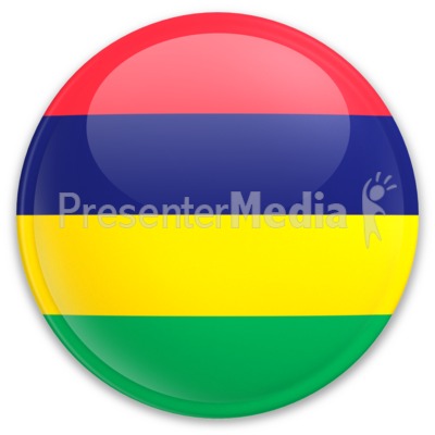 Badge of Mauritius Presentation clipart