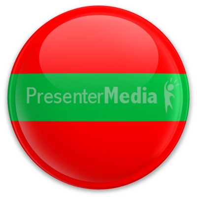 Flag Transnistria Button Presentation clipart