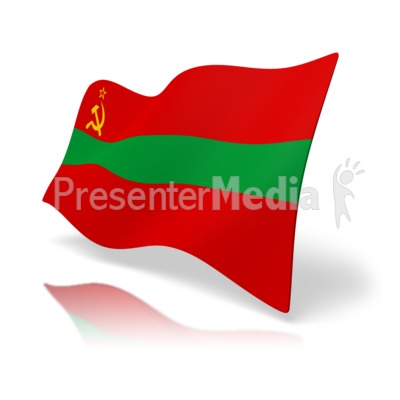 Flag Transnistria Presentation clipart