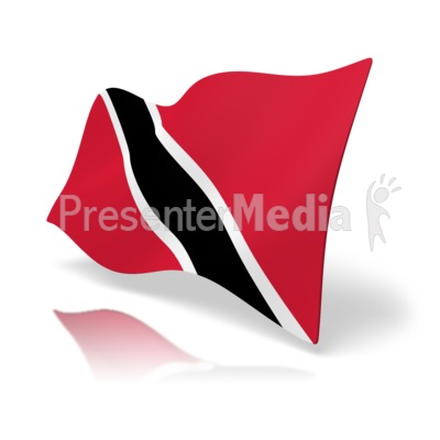 Flag Trinidad And Tabago Presentation clipart