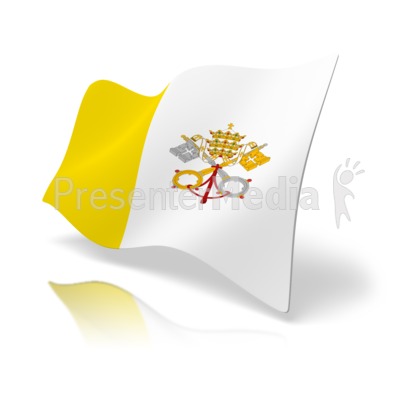 Flag Vatican Presentation clipart