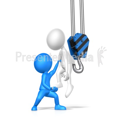Let Someone Of The Hook Presentation clipart
