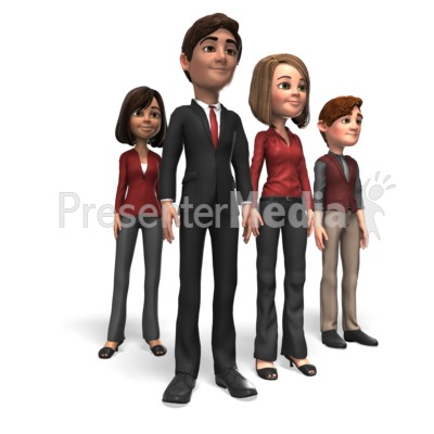 Business People Team Presentation clipart