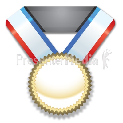 Gold Medal Award Presentation clipart