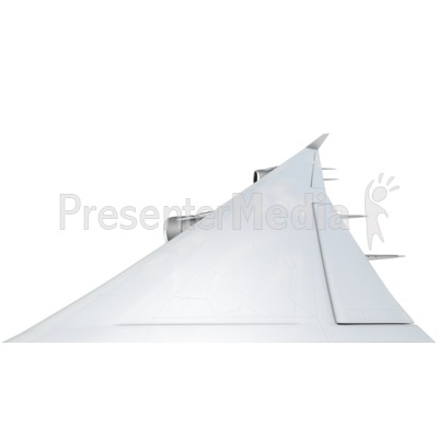 Airplane Wing Presentation clipart