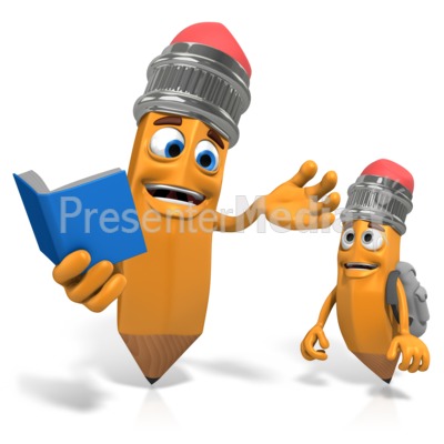 Scribbles Pencil Teaching Student Presentation clipart