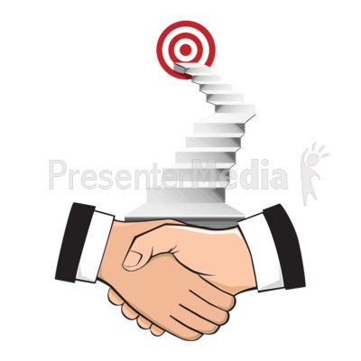 Agreement With A Goal Presentation clipart