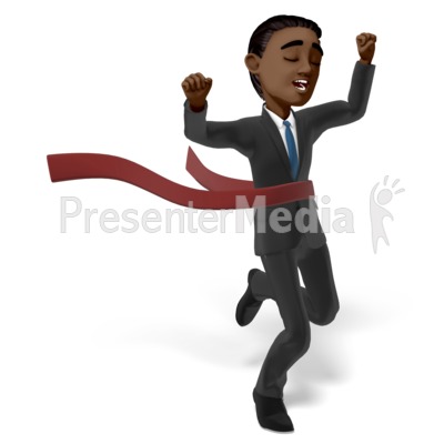 Brad Race Raise Hands Presentation clipart