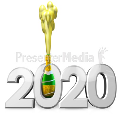 Champagne Celebration Custom Presentation clipart