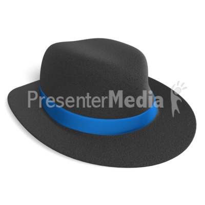 Fedora Hat Presentation clipart