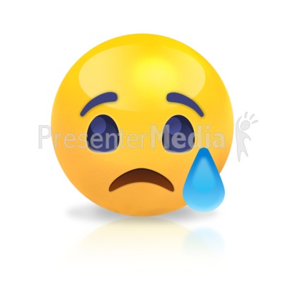 Sphere Sad Presentation clipart