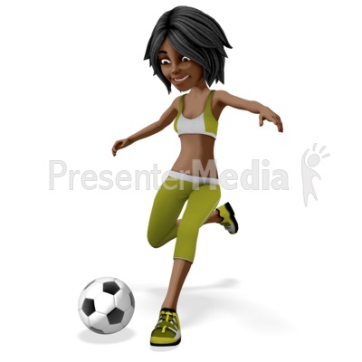 Jada Soccer Presentation clipart