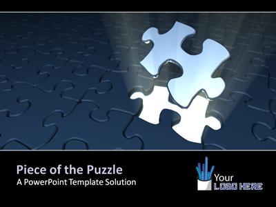 Powerpoint Puzzle Pieces on Piece Of The Puzzle   A Powerpoint Template From Presentermedia Com