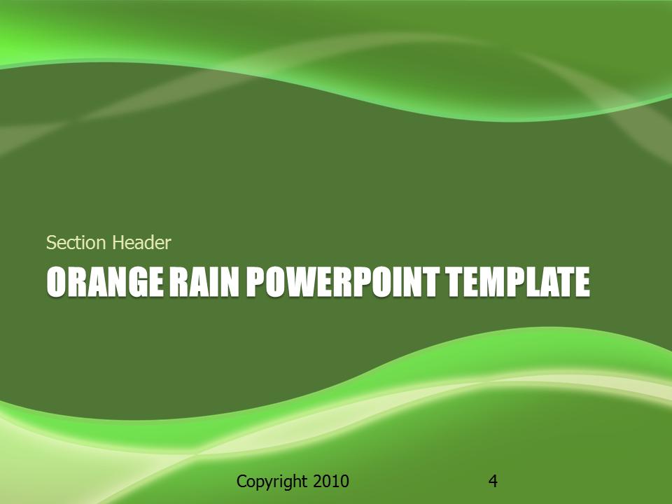 Green Templates Powerpoint
