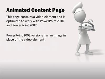 Nutritious Healthy Food - A PowerPoint Template from PresenterMedia ...