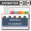 Weekly Planner Template for PowerPoint PowerPoint Template