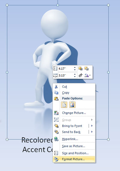 PowerPoint Format Picture