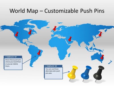 PowerPoint World Map