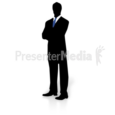 Businessman Silouette Clip Art