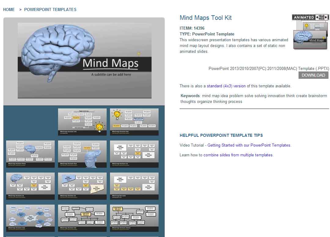 Mind Maps Tool Kit