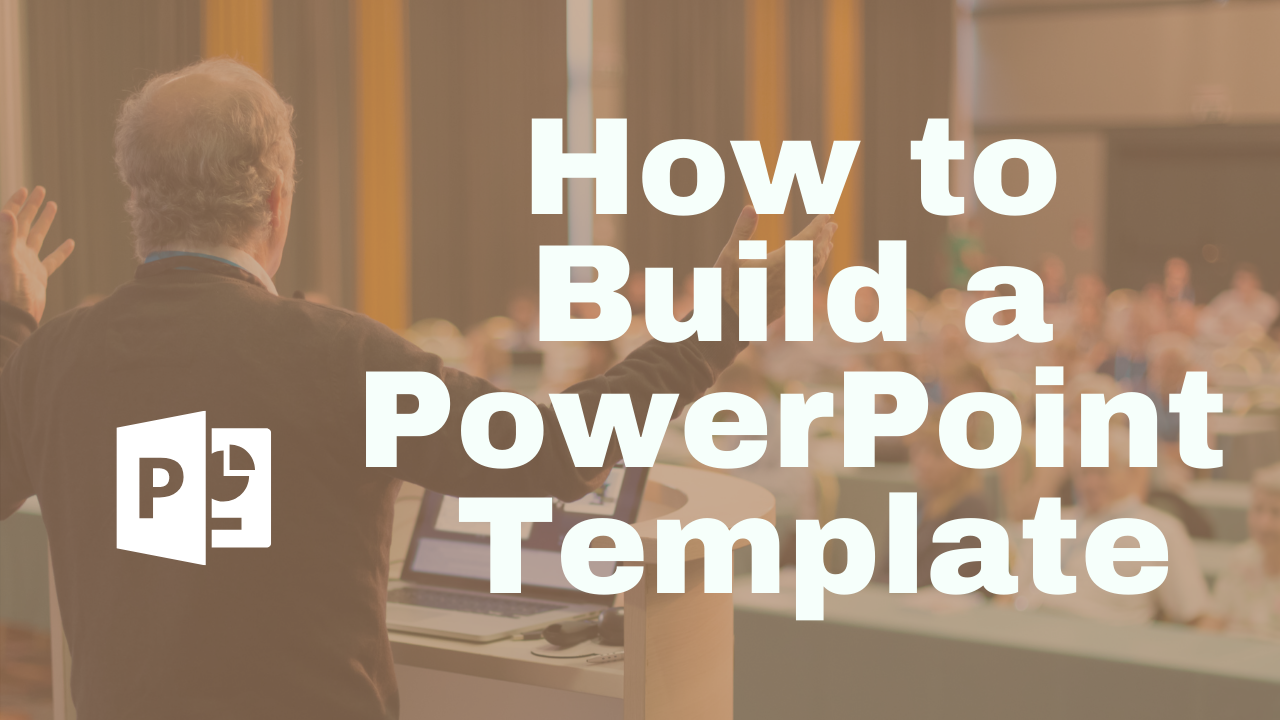 A feature image preview for the blog How to create a template for PowerPoint.