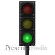 Traffic Light Flash Green PowerPoint animation