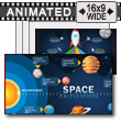 Space Calculations PowerPoint Template