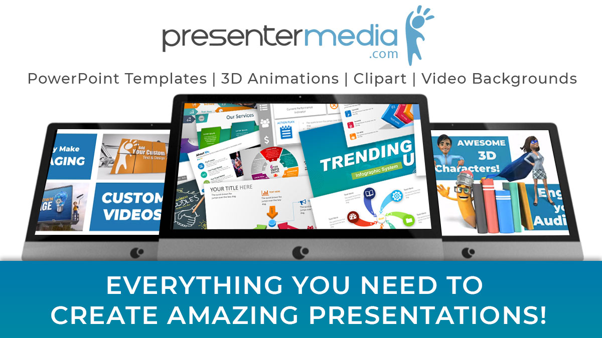 Animated Characters | 3D Figures | PowerPoint Animations -  