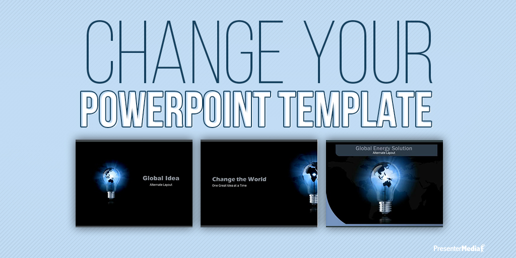 A feature image preview for the blog Easily Change Your PowerPoint Templates To Fit Your Content.