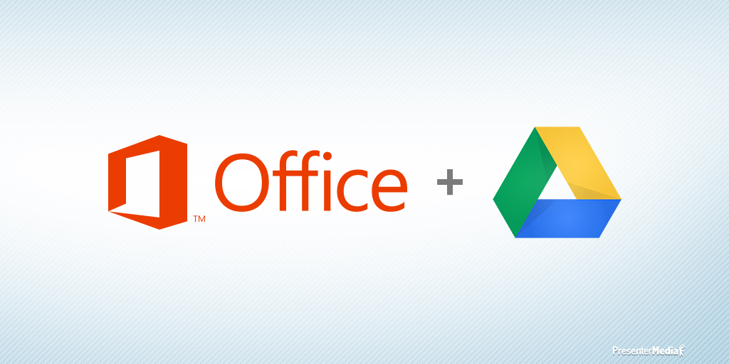 A feature image preview for the blog Google Drive and Microsoft Office Work Together.