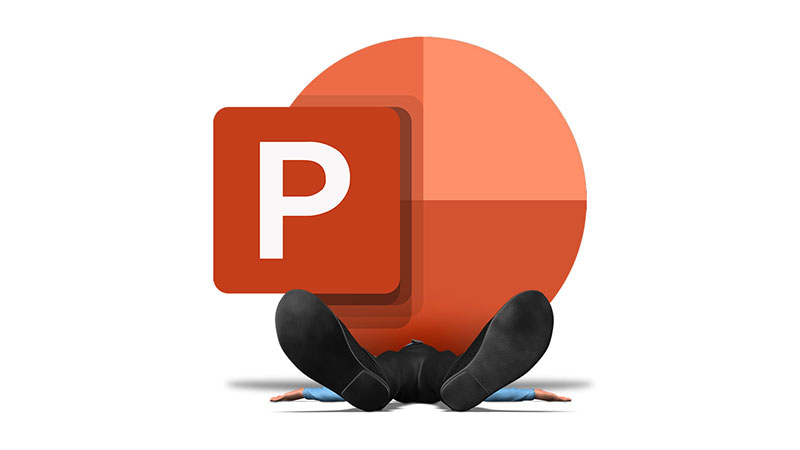 A feature image preview for the blog How to Avoid Death by PowerPoint - Seven Tips.