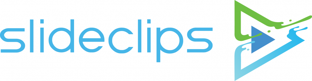 An image of the SlideClips Video Maker Logo