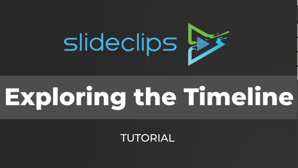 A feature image preview for the blog SlideClips Video Maker - Exploring the Timeline.