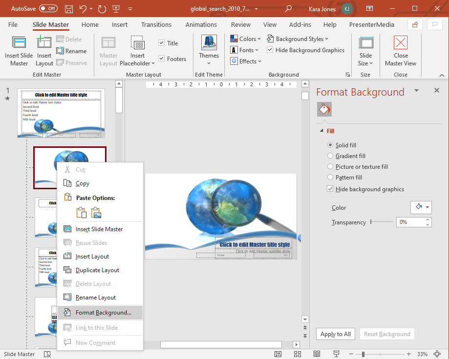 How to Remove Elements from PowerPoint Templates